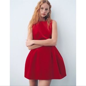 Zara Voluminous Short Dress